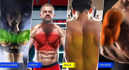 2-1 Multifunctional Folding Push up Board, Portable Folding 28 in 1 Home and Gym Exercise Equipment, Suitable for Chest and Back Exercises, Fitness Strength Training Stand